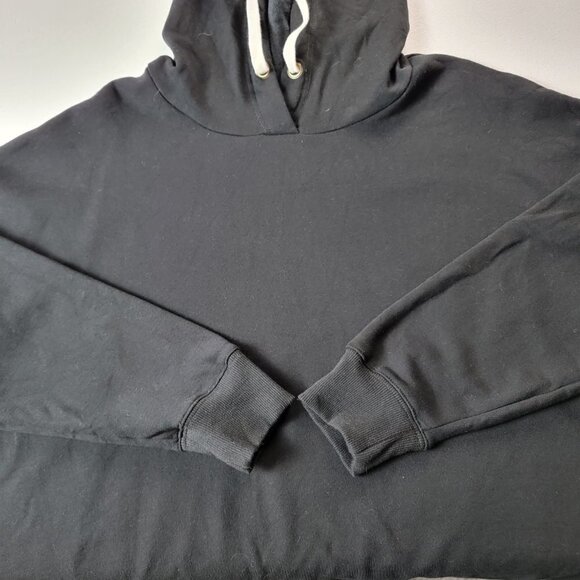 Buffalo David Bitton Hoodie Pullover Sweater Women's L Black Stretch Super Soft - Picture 5 of 9